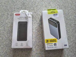 Повербанк портативний акумулятор Power bank XO PB309 Digital charge 22.5W 20000 mAh White фото от покупателей 3