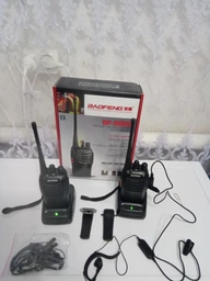Рація Baofeng BF-888S з гарнітурою комплект 2шт