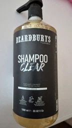 Шампунь очищающий для волос склонных к жирности Beardburys Clear 1 л (8431332126380)