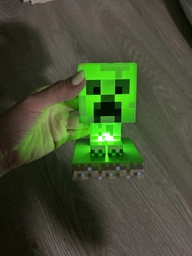 Светильник майнкрафт детский ночник в стиле Minecraft