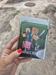 Кошелек детский крипер Minecraft Майнкрафт для мальчика зелёный (AN)34163 фото от покупателей 2