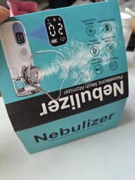 Ингалятор небулайзер Nebulizer Mesh Atomizer для детей и взрослых для дыхательной терапии портативный от сухого кашля насморка боли в горле для астматиков фото от покупателей 1