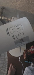 Напольный вентилятор Remzona SEF-02WT 60W с пультом управления комнатный 3 скорости настольный кондиционер для дома и офиса мощный бытовой комнатный с охлаждением белый фото от покупателей 7