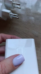 Сетевое зарядное устройство Xiaomi 67W No LOGO USB-A с быстрой зарядкой Turbo Charge Белое фото от покупателей 2