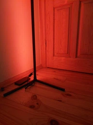 Неоновая лампа от USB торшер Nook Lamp RGB 120 см напольный угловой светильник ночник регулировка яркости пульт+приложение Bluetooth Модель: LED2023-24KEY