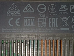 Блок живлення ACER Aspire (19V 3.42 A 65W) 5.5x1.7 мм, Aspire 5052ANWXC фото від покупців 1