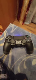Геймпад PS4 бездротовий DualShock 4 джойстик Bluetooth акумуляторний контролер для ігор консолі смартфона планшета сумісний з ПК смартфоном Android iOS iPad V2 Sony wireless USB зарядка портативний ігровий ергономічний тригерний оригінал pro чорний