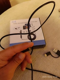 Ендоскоп для смартфона і комп'ютера Type-C + USB для Android Windows з гнучким зондом, 2 м, камера 5.5 мм автомобільний для будинку водонепроникний, гнучка камера