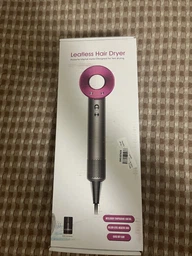 Фен для волосся Leafless Hair Dryer професійний потужний фен 1 насадка 1600 Вт Prussian Blue фото від покупців 2