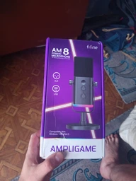 Мікрофон Fifine AM8P USB/XLR Pink фото від покупців 1