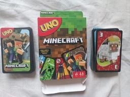 Карточная игра UNO Minecraft — настольная игра для фанатов видеоигр фото от покупателей 2