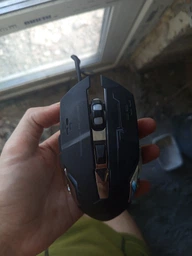 Миша XO M10 Gaming Black+Silver