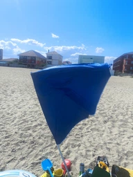 Пляжна парасолька з нахилом 200 см Umbrella Anti-UV ромашка Зелена 1200ZNTRMS03865 фото від покупців 1