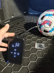 Авто компрессор беспроводной портативный 5в1 с функцией Powerbank 6000 mAh 10.3 Bar автомобильный насос для колес машины шин фото от покупателей 16