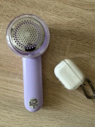 Профессиональная машинка для удаления комочков катышков Lint Remover DGS-M1 5 Вт машинка от катышков, комочков, фиолетовя фото от покупателей 3