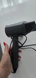 Фен для волос профессиональный Powerful Hair Dryer PRO с насадками, легкий, мощный стайлер для волос 850W, черный