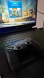 Джойстик бездротовий для телефона пк геймпад ігровий ps4 ps5 xbox блютуз для смартфона планшета ноутбука контроллер для iOS Android універсальний з USB кабель BS-350 OnePro 74043 фото від покупців 4