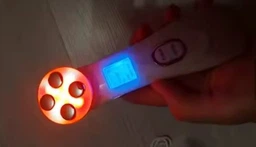 Массажер для лица микротоковый ультразвуковый с функцией EMS RF и LED светотерапии с микротоками скрабер с эффектом лифтинга и омоложения кожи 5в1 фото от покупателей 4