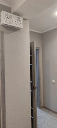Полиця для роутера Wi-Fi Сова та зірки коробка 40*20*10 см Біла фото від покупців 5