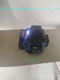 Лазерный уровень нивелир Laser Level 4D 2 аккумулятора 16 линий зеленый луч со штативом в кейсе синий фото от покупателей 5