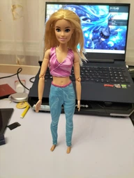 Кукла Barbie Mattel Made to Move Блондинка 32.4 см (0194735176854)