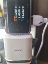 Мережевий зарядний пристрій з кабелем HOCO C12Q Smart QC3.0 charger set(Micro) 18W Black (6931474716279)