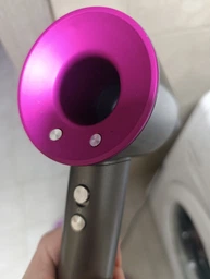 Професійний фен для волосся Super Hair Dryer 1600 Вт + 5 насадок + тримач фена на стіну персиковий фото від покупців 2