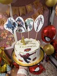 Декор на торт Супергерои Марвел Marvel вафельная бумага для торта съедобная печать на вафельной бумаге пищевая вафельная картинка плотная А4 2704264205
