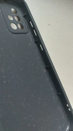 Чехол силиконовый Soft Touch для Samsung Galaxy A71 (SM-A715F) черный (Полная защита камеры)