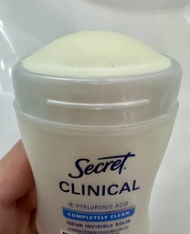 Secret Clinical Completely Clean Invisible Solid 45 г Антиперспирант-дезодорант для чувствительной кожи, до 100 часов защиты от интенсивного потоотделения фото от покупателей 2