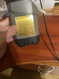 Портативный душ на аккумуляторе Lixada 6000 mAh Переносной Мини Душ с дисплеем для туризма кемпинга Аккумуляторный Серый