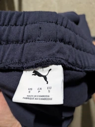 Шорты хлопковые короткие мужские Puma Ess No. 1 Logo Jersey Shorts 10'' 68260016 M New Navy (4067983671791)