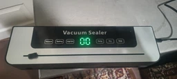 Вакууматор бытовой Vacuum Sealer для продуктов – кухонный вакуумный упаковщик для дома фото от покупателей 1