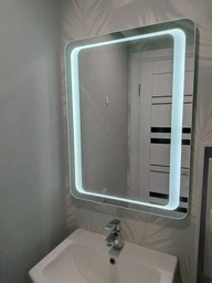 Зеркало с LED подсветкой SR-078 (600х800мм) фото от покупателей 1