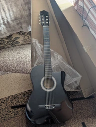Гітара класична (4/4) Almira CG-1702C BK, з вирізом на корпусі