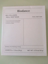 Ночная гидрогелевая маска Biodance Bio Collagen Real Deep Mask с низкомолекулярным коллагеном 34 г х 1 шт