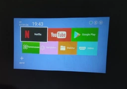 Проектор Smart 4K Projector Ultra HD до 130 дюймов мини портативный HDMI Android + iOS Bluetooth 5.0 Wi-Fi 6 мультимедийный домашний кинотеатр + черная точка фото от покупателей 4