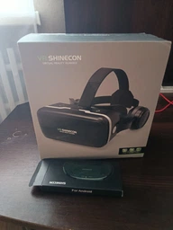 Гарнітура віртуальної реальності Shinecon SC-G04E з навушниками (Чорний)