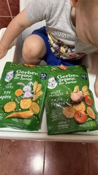 Крекери Gerber Пшеничні з томатами для дітей із 12 місяців 100 г (8000300435351) фото від покупців 11