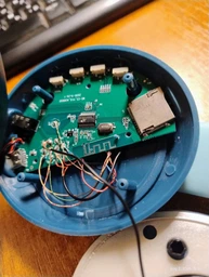 Бездротові навушники ATD АКZ-К27L з котячими вушками, LED-підсвіткою, Bluetooth, FM, MicroSD і мікрофоном | Для дітей і дорослих | Темно сині фото від покупців 1