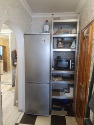 Стелаж 240x60x40 SpaceMax металевий оцинкований -6 полиці МДФ