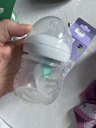 Бутылочка для кормления Philips AVENT Natural Природный поток с клапаном 125 мл SCY670/01 (8710103990338) фото от покупателей 1