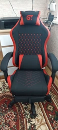 Кресло игровое GT Racer X-2339 Black/Gray (X-2339 Fabric Black/Gray)