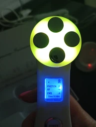 Мікрострумовий масажер для обличчя та шиї RF & EMS Beaty Instrument з мікротоками 9 режимів ліфтинг LPG та тонус шкіри для омолодження з мікрострумами електричний акумуляторний