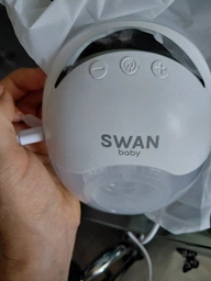 Молоковідсмоктувач електричний бездротовий Hands Free вільні руки портативний акумуляторний ультратихий двофазний 210 мл з дисплеєм масаж стимуляція лактації молоковідсмоктувачі для зціджування молока для мам і новонароджених Swan Baby Smart Lacto X2 фото від покупців 1