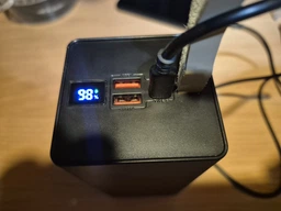 Повербанк 20000 mah 22.5W Super Fast Charge 10192 з LED дисплеєм і швидкою зарядкою PD/QC 3 порта powerbank павербанк для телефона apple айфона iphone самсунг samsung роутера планшета універсальний з ліхтариком фото от покупателей 4