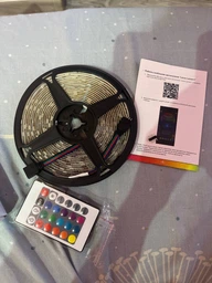 Розумна світлодіодна стрічка RZTK Smart RGB LED BT USB 5м + пульт