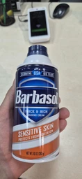 Крем-піна для гоління Barbasol Sensitive Skin Чутлива шкіра 283 г (051009009600)