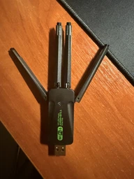 WiFi адаптер для ПК вайфай для ноутбука та комп'ютера Wi-Fi бездротовий модуль USB Bluetooth вай фай dual band 2.4/5GHz Wi Fi блютуз мережевий приймач з антеною ігровий вай-фай двохдіапазонний та швидкісний ресивер (AX9400)