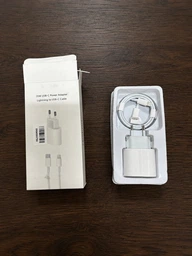 Швидка зарядка для айфона айпада комплект швидкої зарядки для Apple iPhone 8 X 11 12 13 14 Pro Max Mini Plus iPad зарядка для iPhone Мережевий зарядний пристрій Блок Type-C 35W USB-C Power Adapter Кабель зарядки Type-C to Lightning LEXEGO FHK-35W  фото від покупців 1